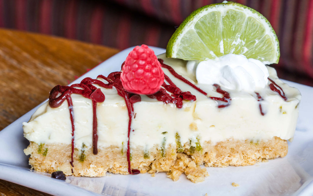 Key Lime Pie with Raspberry Lime drizzle – Chef Mike Silber