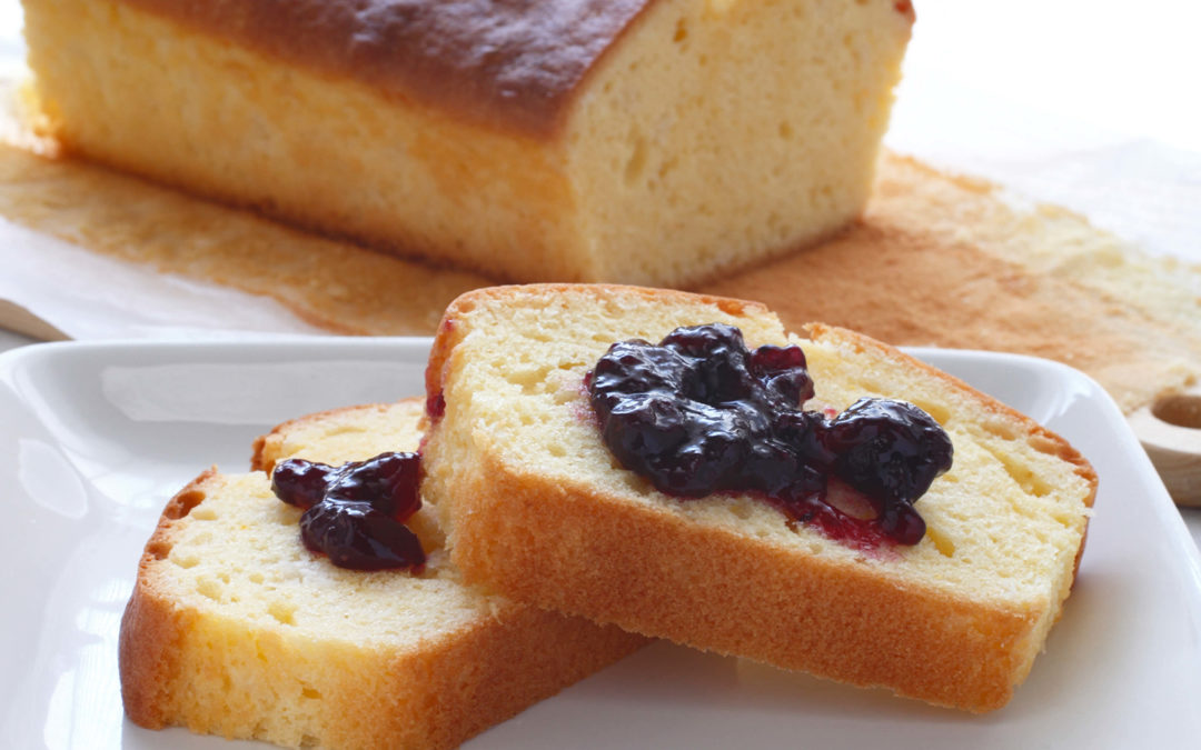 Pound Cake with Blueberry Compote – Chef Mike Silber