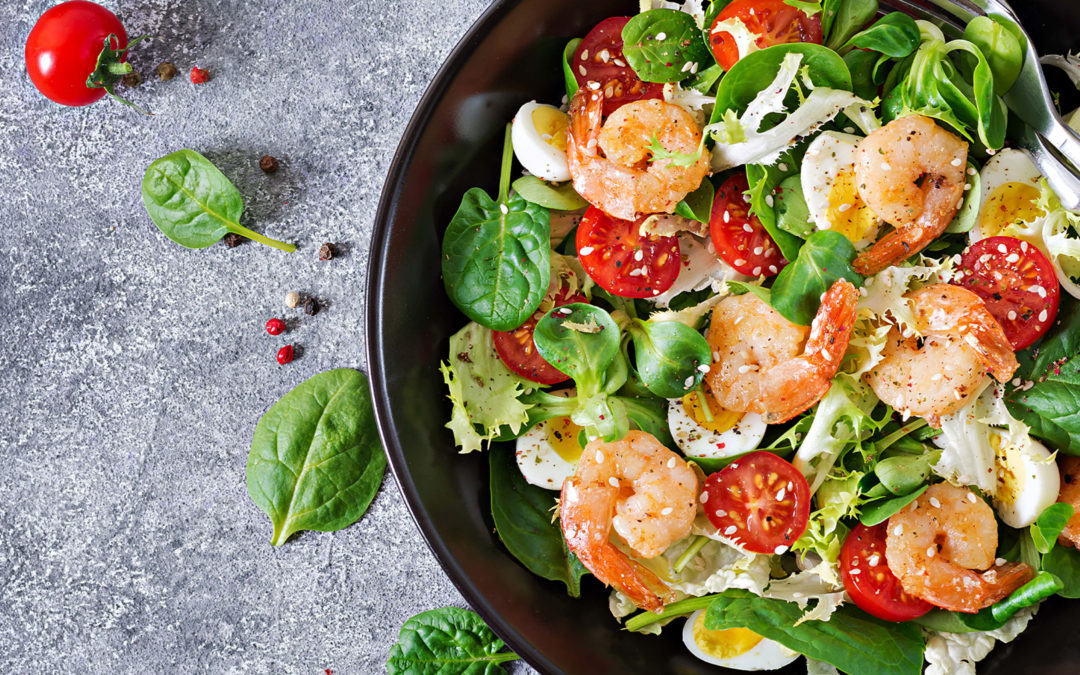 Nicoise Salad with grilled shrimp – Chef Mike Silber