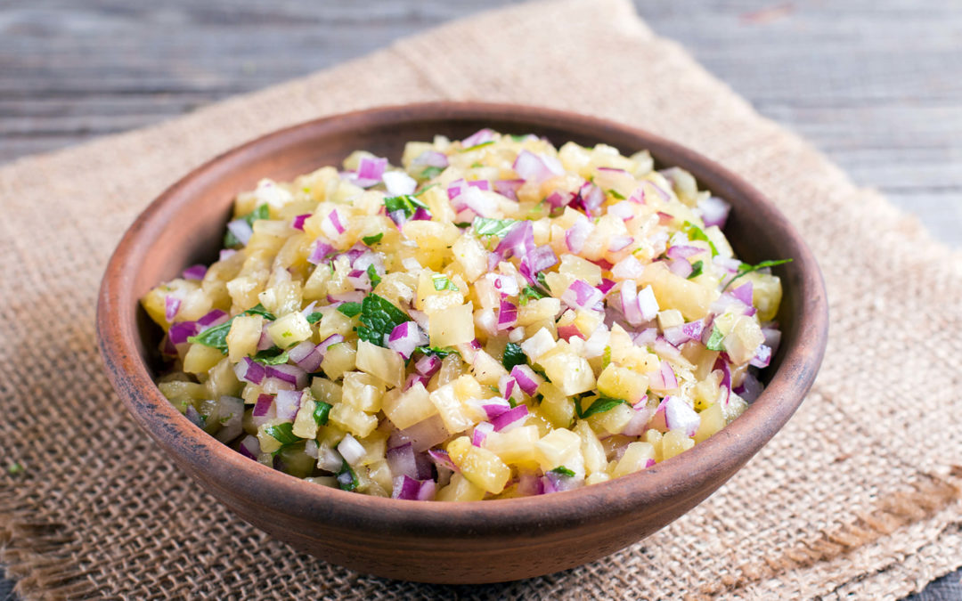 Pineapple & Pepper Salad