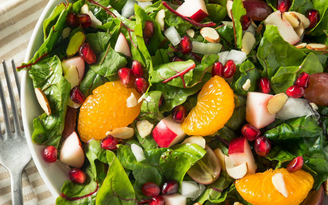 Spinach Salad with oranges and Heavenly Honey Ginger – Chef Mike Silber