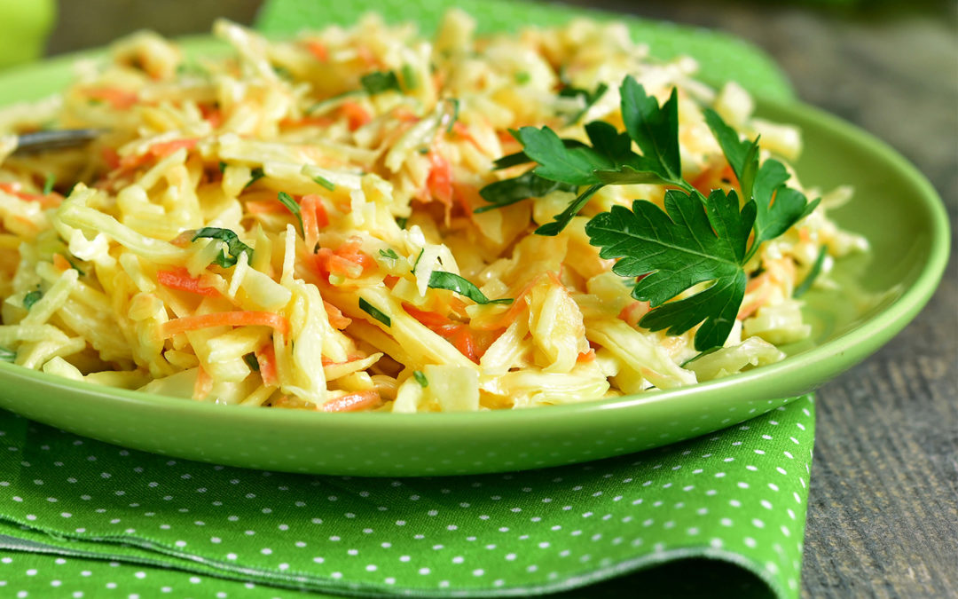 Asian Slaw with julianne apples – Chef Mike Silber