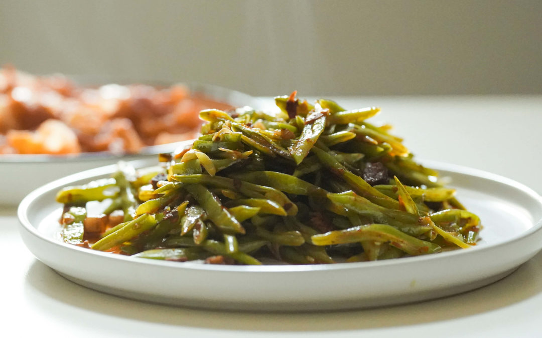Haricot Verts with Garlic & Butter olive oils – Chef Mike Silber