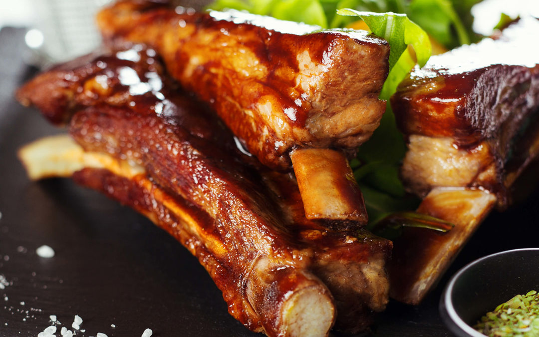 Smoked Ribs with Raspberry and Espresso balsamic – Chef Mike Silber