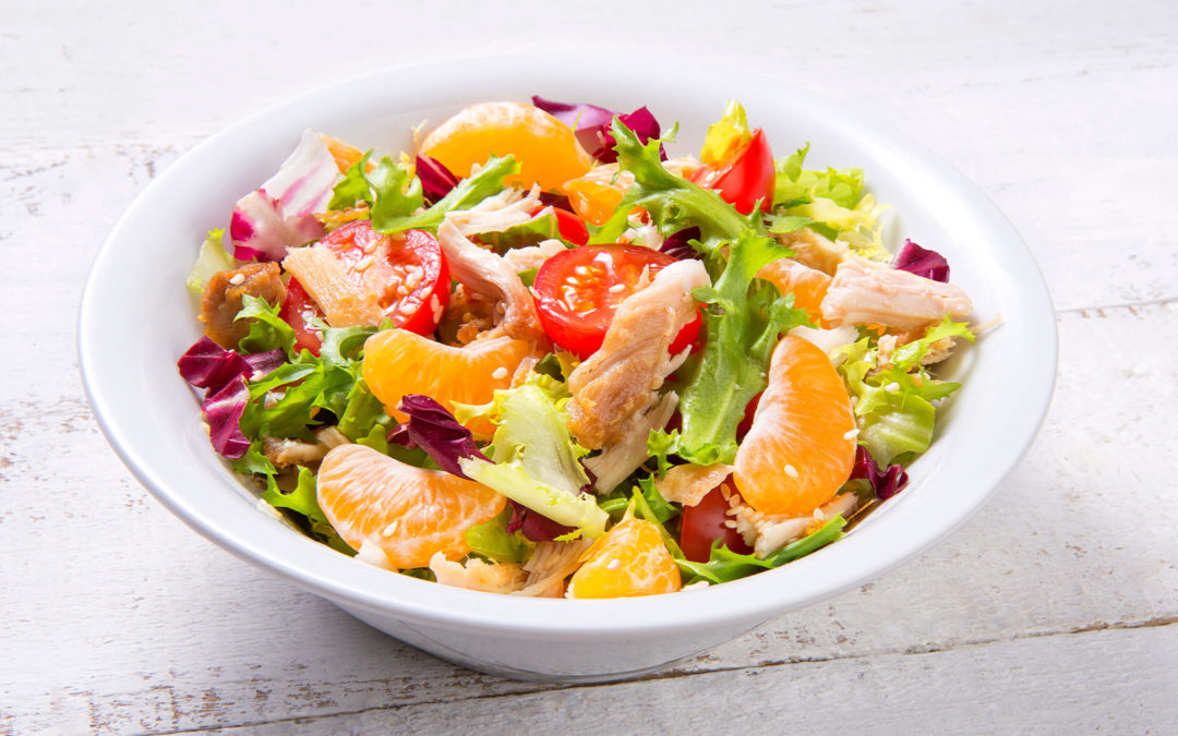 Mandarin Salad with Cara Cara Balsamic