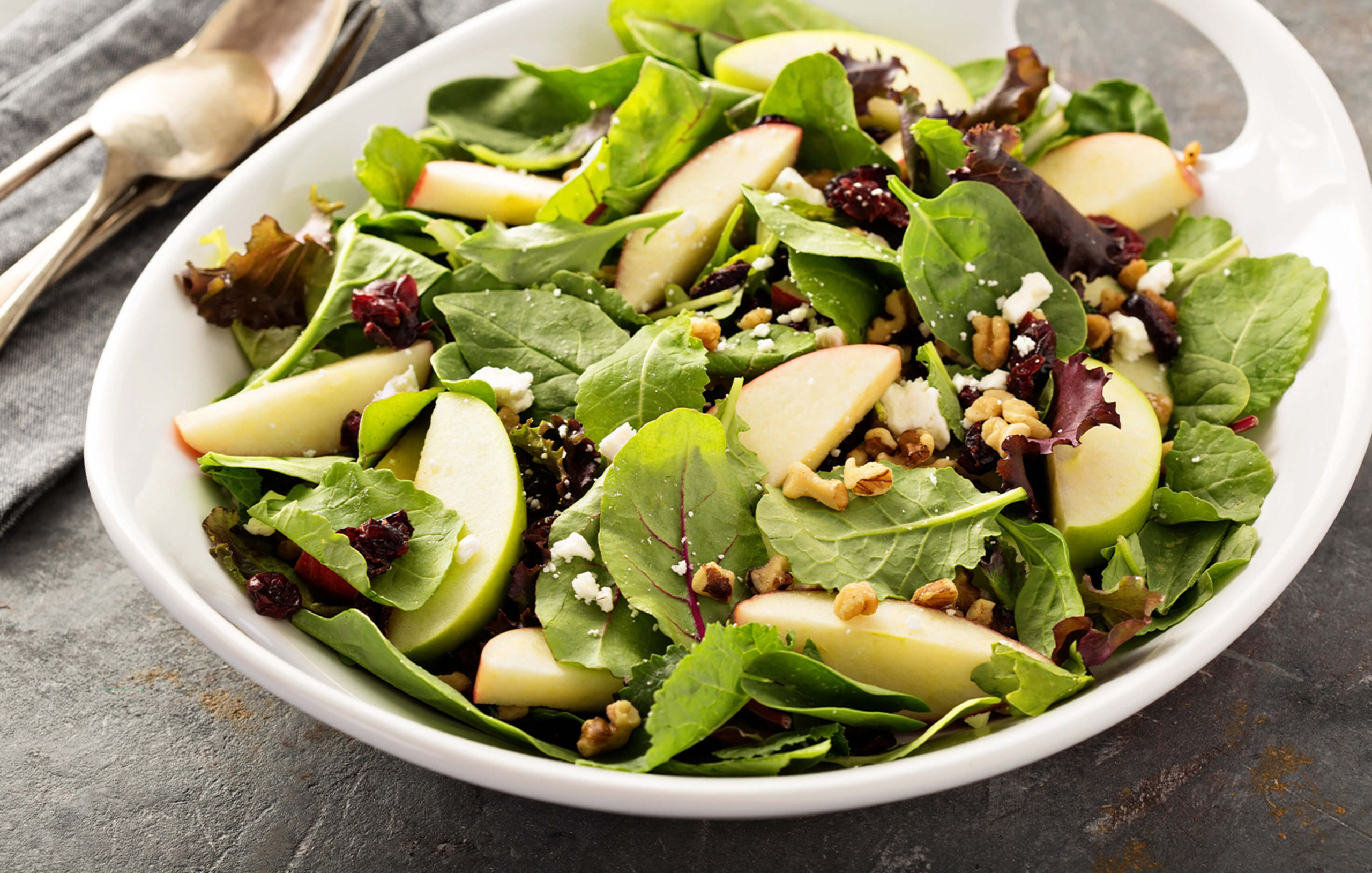 Spinach Apple Salad