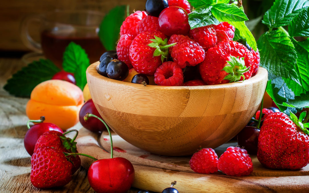 Berries with Cara Cara Orange Drizzle