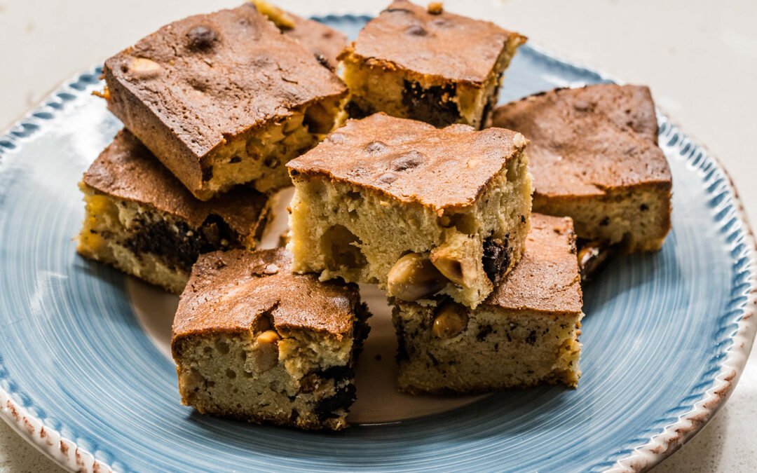 CHOCOLATE CHIP BUTTER BLONDIES – CHEF MIKE SILBER