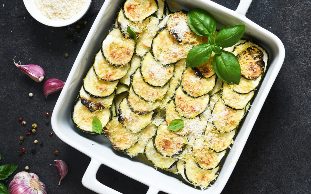 BAKED ZUCCHINI SLICES